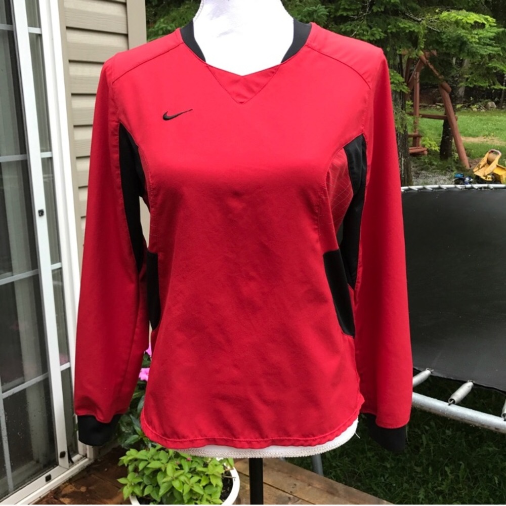 Nike Dry Fit long sleeve size 4/6 mesh inlays